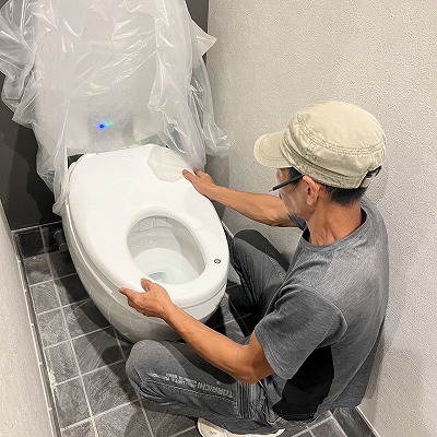 トイレ器具取付工事