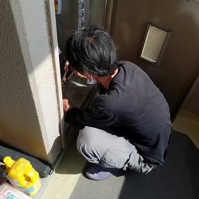 水道メーター取替工事