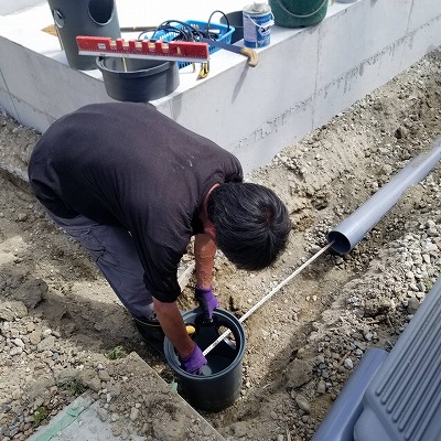 新築配管工事