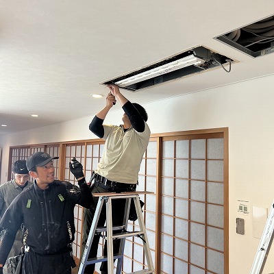 エアコン工事