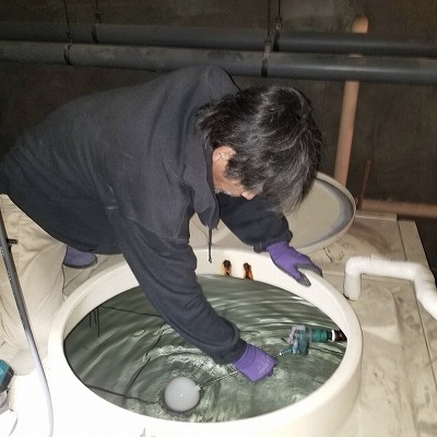 受水槽漏水調査