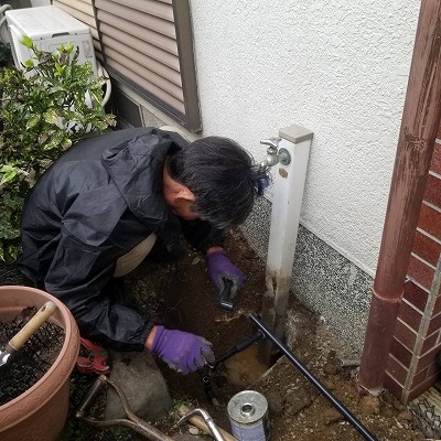 給水管漏水修理