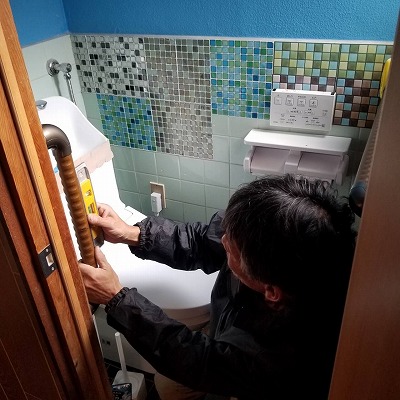 手摺り取付工事