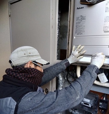 給湯器取替工事