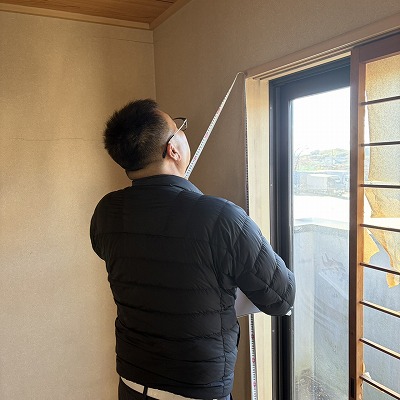 内障子張替工事