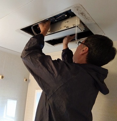 浴室換気乾燥暖房機取替工事