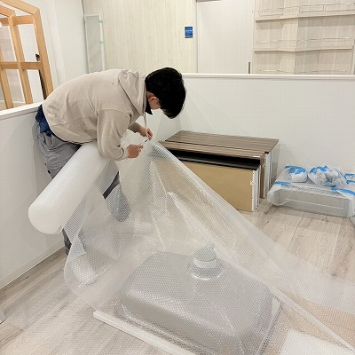 キッチン移設工事