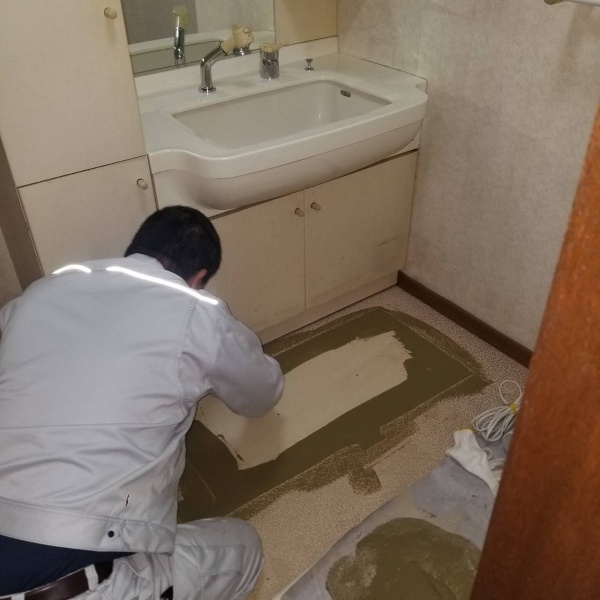 床補修工事