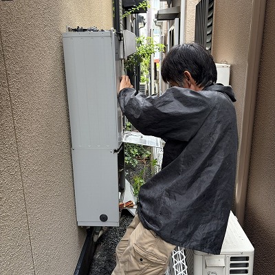 給湯器取替工事