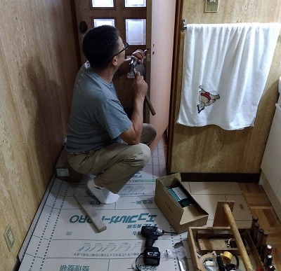 建具工事　扉新調工事